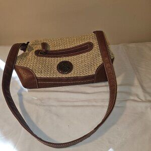 Stone & Co Beige Weave Over the Shoulder Bag